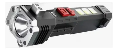 Linterna 4 en 1 Tactica Martillo Solar